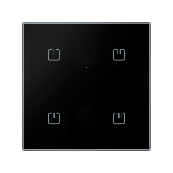 Funk-Glaswandschalter RFGB-40/B (schwarz)