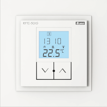 RFTC-50/G/BR/BR  Funk Thermostat (Weiß/Weiß)
