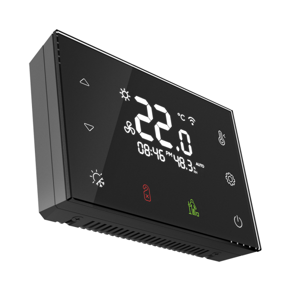 RFTC-3/B  (schwarz) Glas-Touch-Thermostat