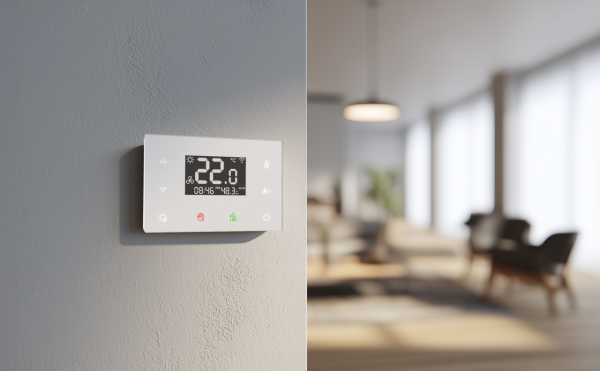 RFTC-3/W (weiß) Glas-Touch-Thermostat